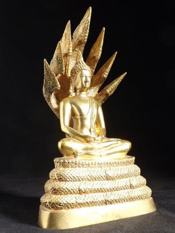 Boeddha op Naga (Zonder minimumprijs)