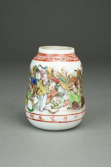 Chatsubo (Tea Jar) - Porselein - Ogata Shuhei (1788–1839) -