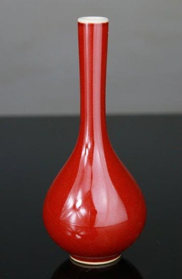 Porcelaine, Email Flambe Sang de Boeuf - Chine - Moderne, Antiek en Kunst