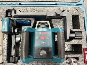 Veiling - Bosch Professional GRL 300 HV Set Rotatielaser + K, Doe-het-zelf en Bouw, Nieuw