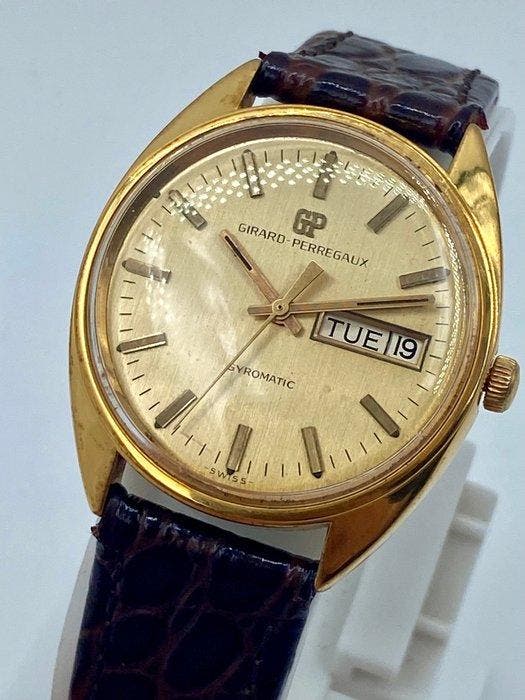 Girard-Perregaux - Gyromatic Automatic - Heren - 1970-1979, Handtassen en Accessoires, Horloges | Heren