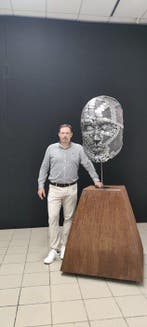 Lucian Dragomir - Soul in Steel – 86 cm - Hand signed –