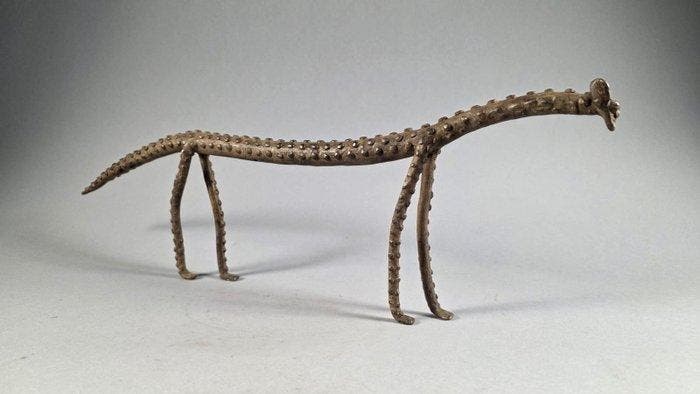 Luipaard - Ife - Benin-Nigeria (Zonder minimumprijs), Antiek en Kunst, Kunst | Niet-Westerse kunst
