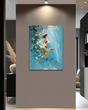 Matteo - Whispers in Water, Antiek en Kunst, Kunst | Schilderijen | Modern