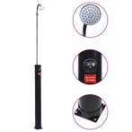 vidaXL Buitendouche solar 8 L 215 cm zwart, Verzenden, Nieuw