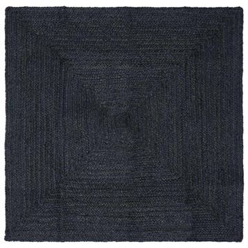 vidaXL Gebied Tapijt Donkergrijs 300 x 300 cm Jute, Verzenden, Nieuw