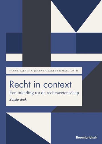 Recht in context / Boom Juridische studieboeken, Verzenden, Gelezen, Jeanne Gaakeer