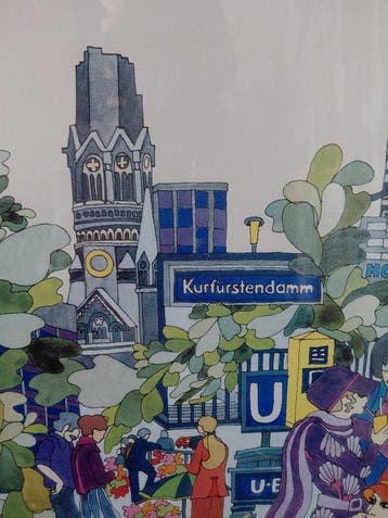 Anonymous - Cartaz Original Vintage Berlim 1972 (Brose &