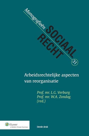 Arbeidsrechtelijke aspecten van reorganisatie / Monografieen, Verzenden