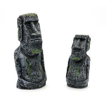 Paaseiland / Moai 12 cm As-161 (Aquarium decoratie), Animaux & Accessoires, Verzenden, Gevuld zeewateraquarium
