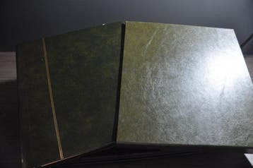 Accessoires - 3 lege luxe Lindner albums Sovjet-Unie met, Postzegels en Munten, Gestempeld