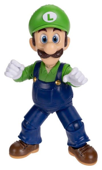 The Super Mario Galaxy Movie Action Figure Luigi 13 cm, Collections, Ophalen of Verzenden