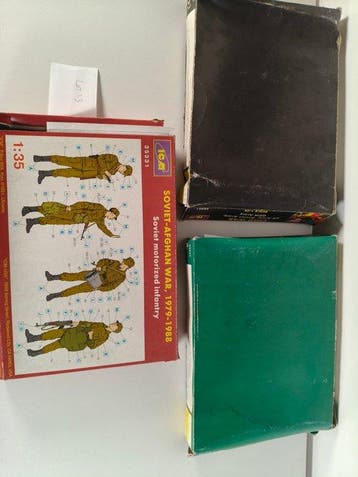 Figurine militaire miniature - ICM – Lot de 3 kits