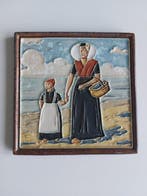 Carreau (3) - Cloisonné carreaux costume traditionnel - De, Antiek en Kunst