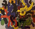Fernand Léger (1881-1955) - Photolithographie - Les Grands, Antiek en Kunst