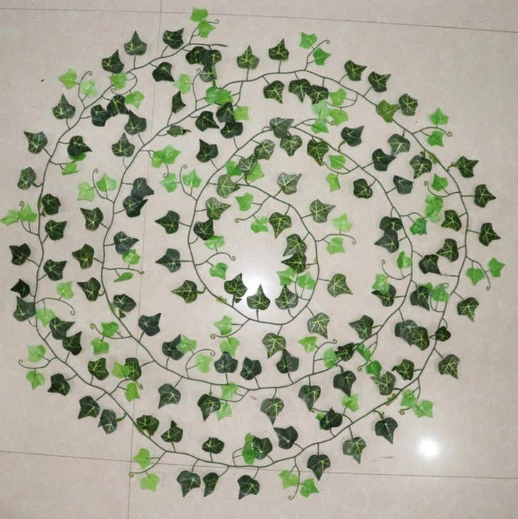 Klimop  Slinger - Decoratieve Kunst Plant Hangplant Zijden, Huis en Inrichting, Woonaccessoires | Kunstplanten en Kunstbloemen