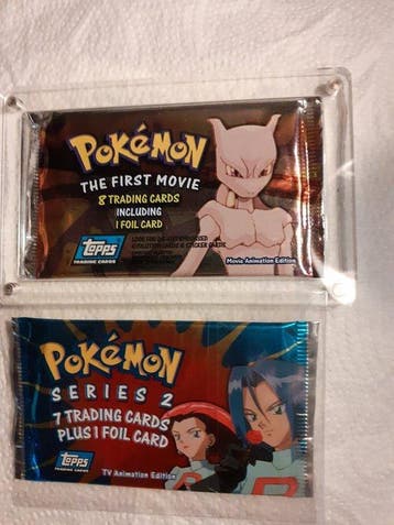 Pokémon - 2 Booster pack - The First Movie / Series 2 -