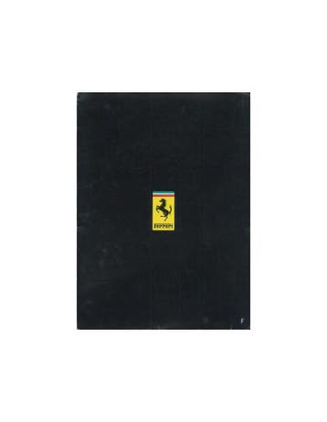 1984 FERRARI 288 GTO PERSMAP FRANS 305/84 & ZINCROX