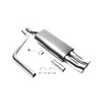 Pot Déchappement Pour Volkswagen Vw Polo III 1985-1994 X2 D, Autos : Pièces & Accessoires, Verzenden