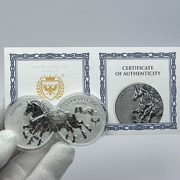 Duitsland. 5 Mark 2026 – Beasts: Sleipnir Geminus – 2 × 1 oz