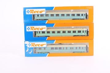 Roco H0 - 44283/44288/44290 - Modeltrein personenwagen (3) -