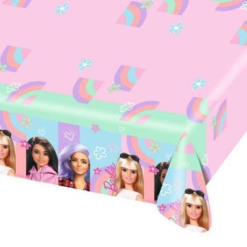 Barbie Tafelkleed 1,8m, Verzenden