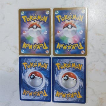 Pokémon - 4 Card - Charizard, Meowth,  094/080,