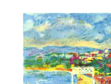 Gérard Vieillevie (1939-1992) - La promenade des Anglais, Antiek en Kunst