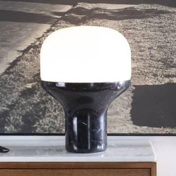 Martinelli Luce Delux Tafellamp Marmer Carrara Junior, Verzenden