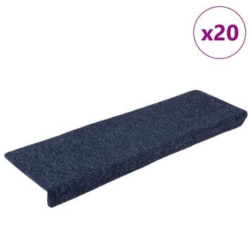 vidaXL Trapmatten Zelfklevend 20 stuks 65x21x4 cm Antraciet, Verzenden