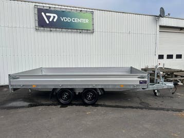 Veiling: Plateau Aanhangwagen Hapert Azure H-2 3500kg 4.05x2, Auto diversen, Aanhangers en Bagagewagens, Ophalen, Nieuw