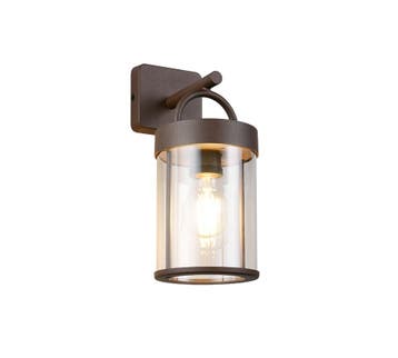 Trio ALMERIA wandlamp | E27 Fitting | roestkleur | 12,5 x 18, Verzenden