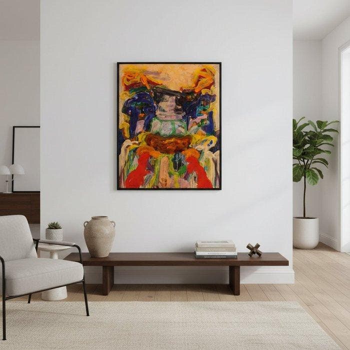 Ad Snijders (1929-2010) - Zonder titel, Antiquités & Art, Art | Peinture | Moderne