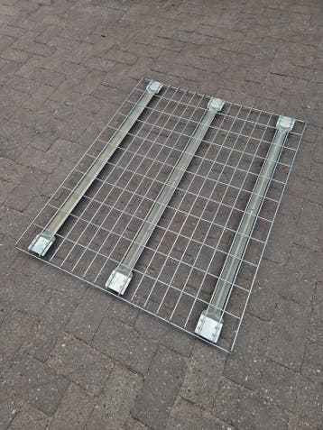 Draadrooster legbord 1100x880mm 750kg mesh deck gebruikt, Ophalen of Verzenden