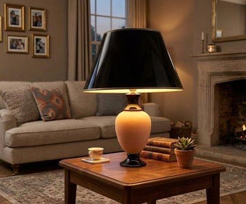 Grote elegante lamp 64 cm - Inclusief hoogwaardige kartonnen