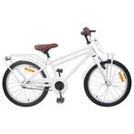 vidaXL Kinderfiets 18 Inch voor 5-7 jaar oud Wit, Fietsen en Brommers, Verzenden, Nieuw