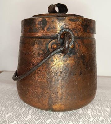 Kookpan - Koper - Ketel met deksel