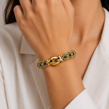Zancan - Armband - 18 karaat Geel goud, Witgoud - 5.62ct., Nieuw