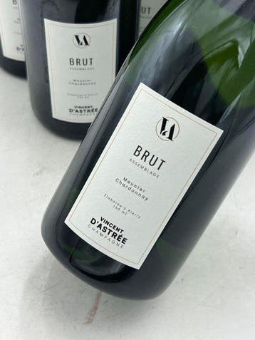 Vincent dAstrée, Brut Assemblage Meunier Chardonnay -, Nieuw