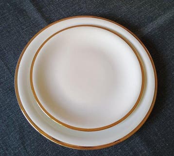 Capodimonte - Tafelservies (18) - 24 kt goud