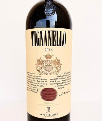 2016 Marchesi Antinori, Tignanello - Toscane IGT - 1 Fles, Nieuw