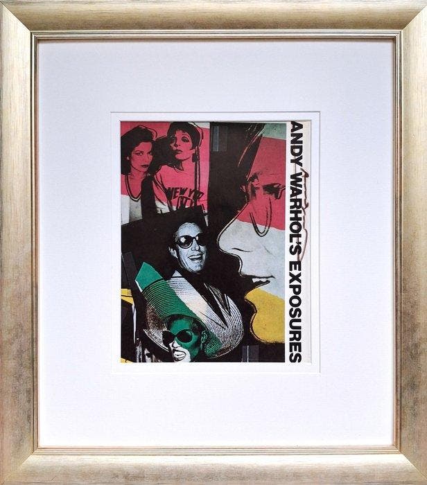 Andy Warhol (1928-1987) - Exposures, signed 1979, Antiek en Kunst, Kunst | Designobjecten