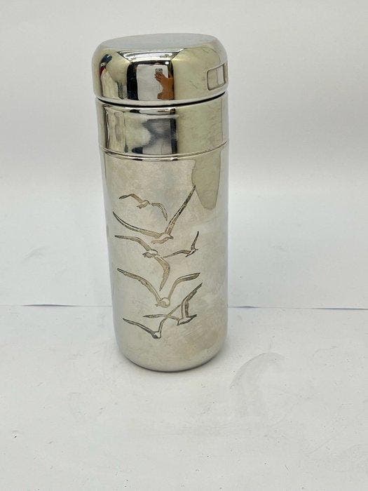 Sambonet - Cocktailshaker - Staal - Shaker en ijsemmer, Antiek en Kunst, Antiek | Meubels | Tafels