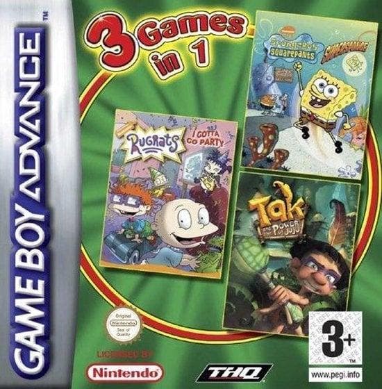 SpongeBob SquarePants SuperSponge + Rugrats I Gotta Go Pa..., Games en Spelcomputers, Games | Nintendo Game Boy, Zo goed als nieuw