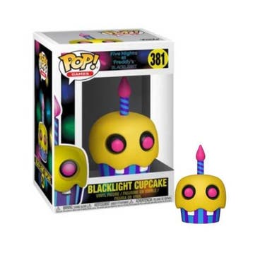 Funko Pop  FNAF  Blacklight Cupcake 381 Gamestop Exlcusive, Verzenden, Nieuw