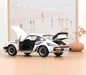 Norev 1:18 - Voiture miniature - Porsche 911 Turbo 3.3, Hobby en Vrije tijd, Modelauto's | 1:5 tot 1:12, Nieuw