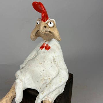 Anna Em - Sculpture, Trying to understand u -hand made - 23