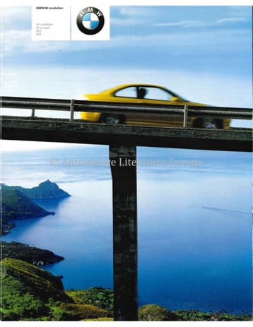 2000 BMW M PROGRAMMA BROCHURE NEDERLANDS, Nieuw