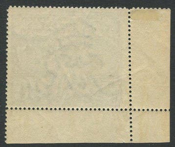 Groot-Brittannië 1929 - £1 black PUC misperforated - Stanley