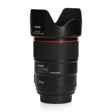 Canon EF 35mm f/1.4 L USM II - 1 jaar garantie, Ophalen of Verzenden